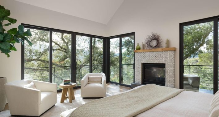 Hilltop estate bedroom