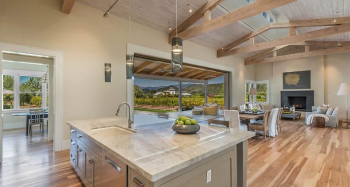 Modern Farmhouse interior open space living area